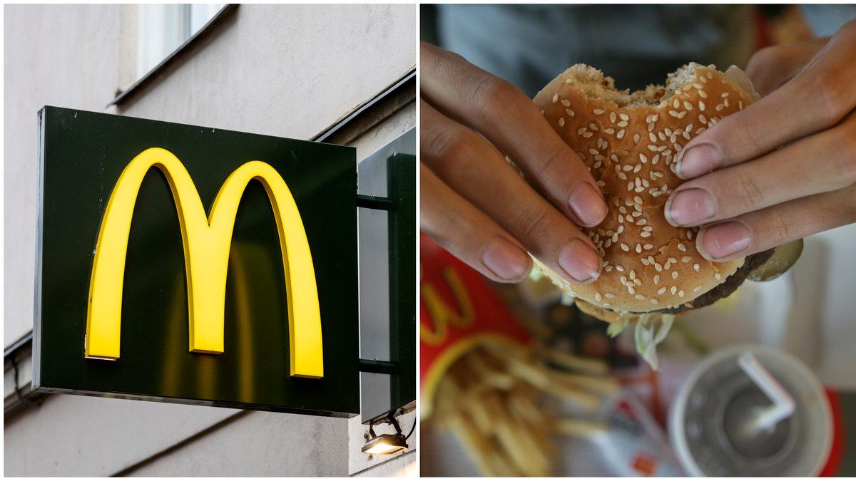 Kunderna rasar på McDonald's nya hamburgare. 
